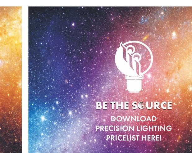 Be the source — download Precision Lighting Pricelist